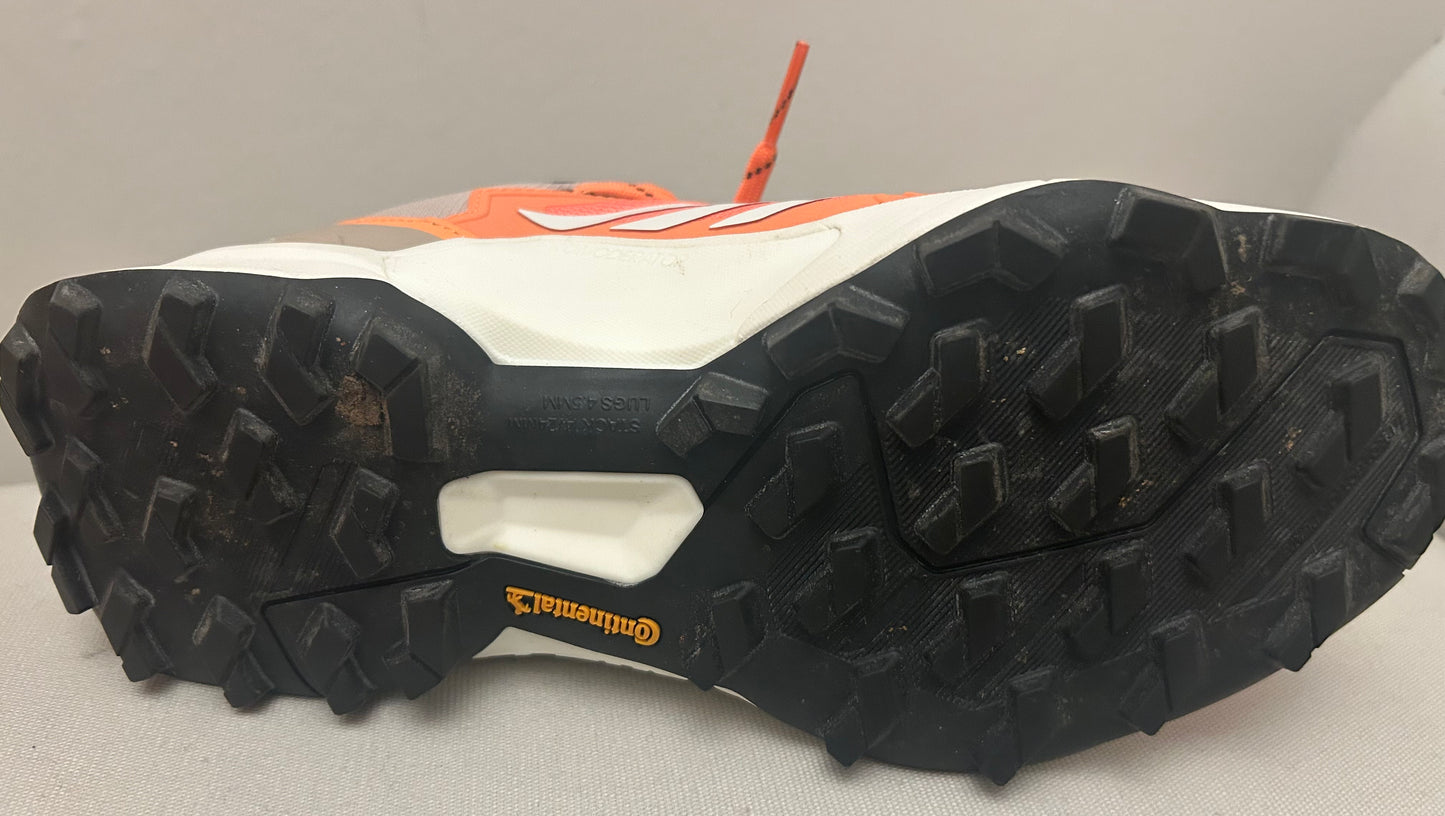 Orange Adidas Continental Terrex Trainers