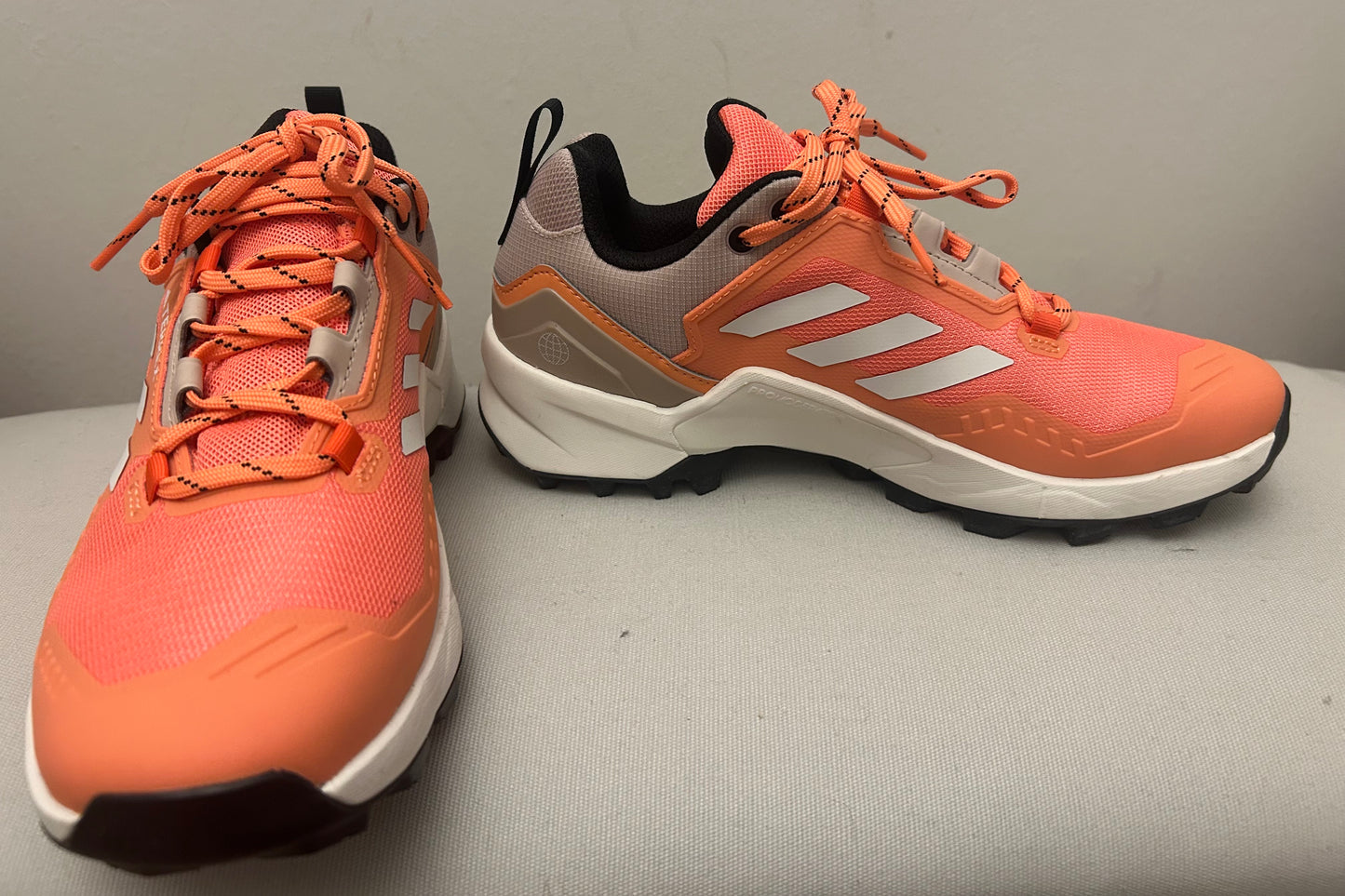 Orange Adidas Continental Terrex Trainers