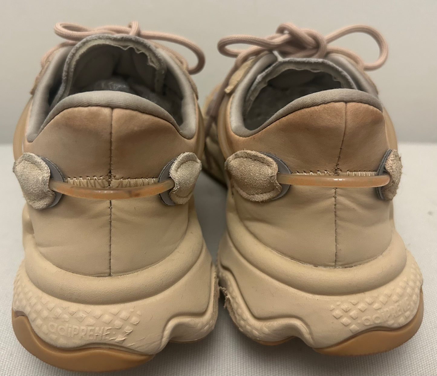 Beige Adidas Ozweego Trainers