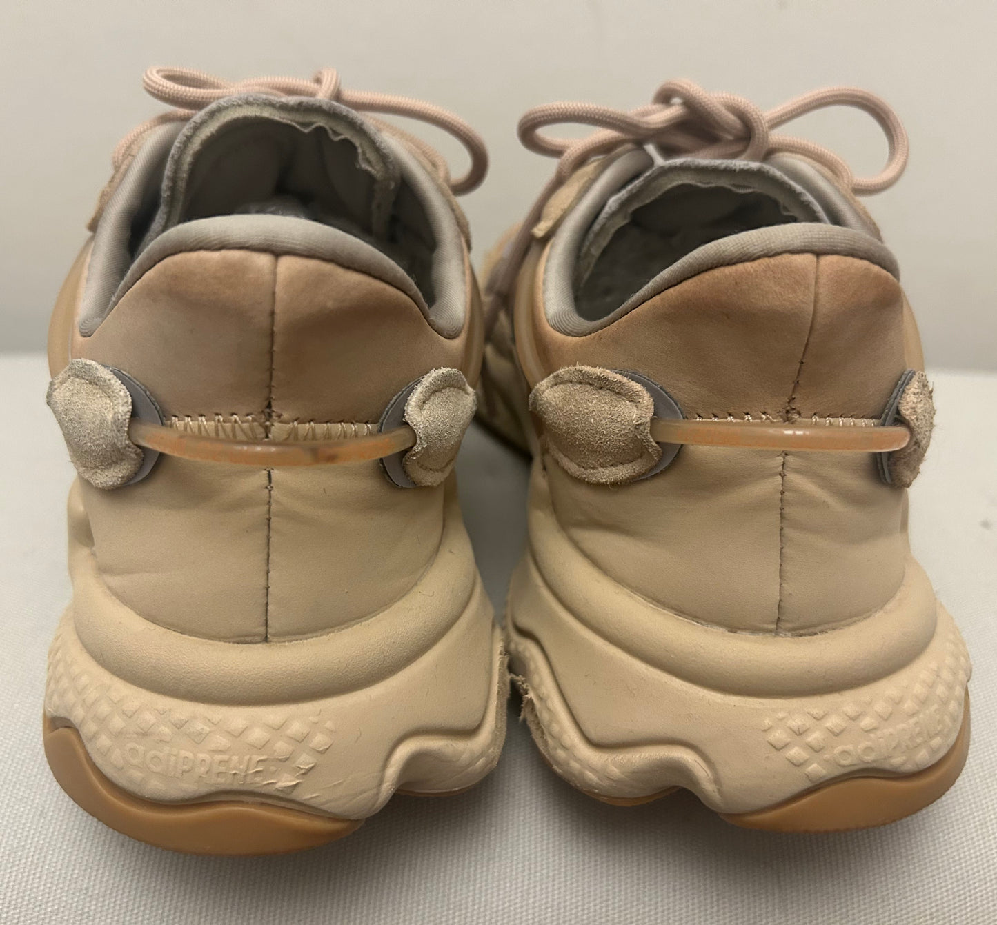 Beige Adidas Ozweego Trainers
