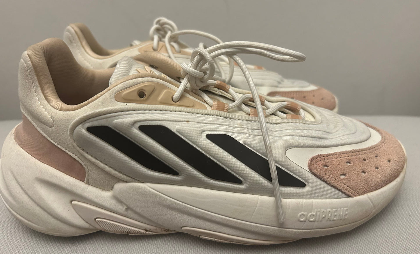 Beige Adidas Running Trainers