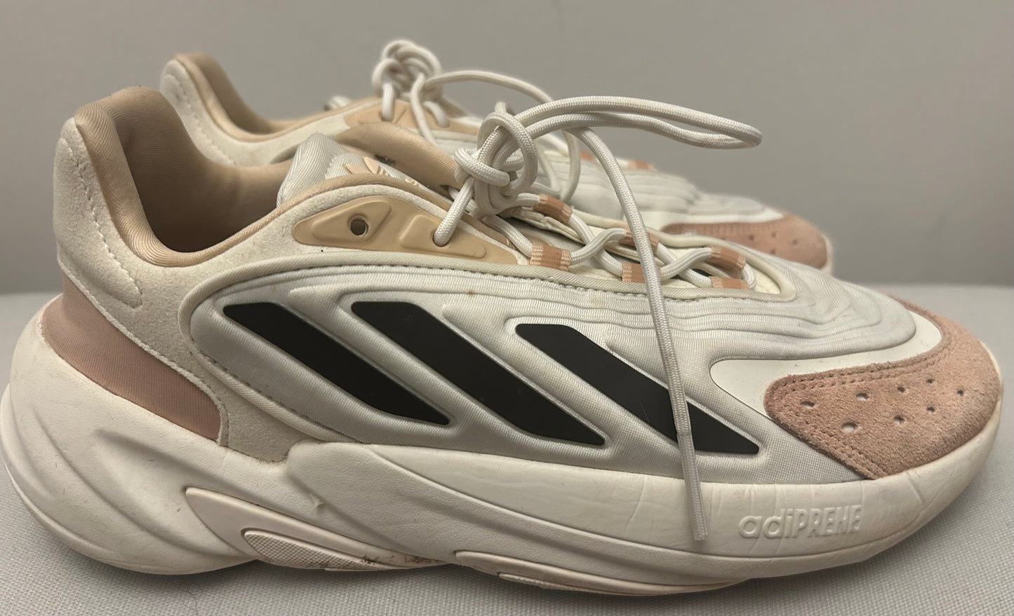 Beige Adidas Running Trainers