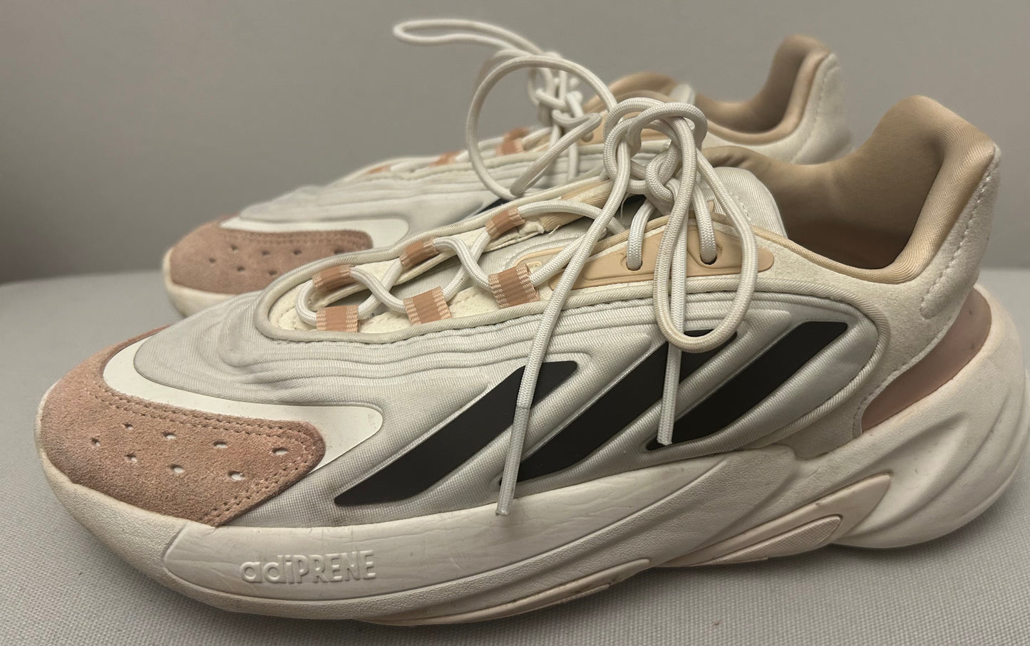 Beige Adidas Running Trainers