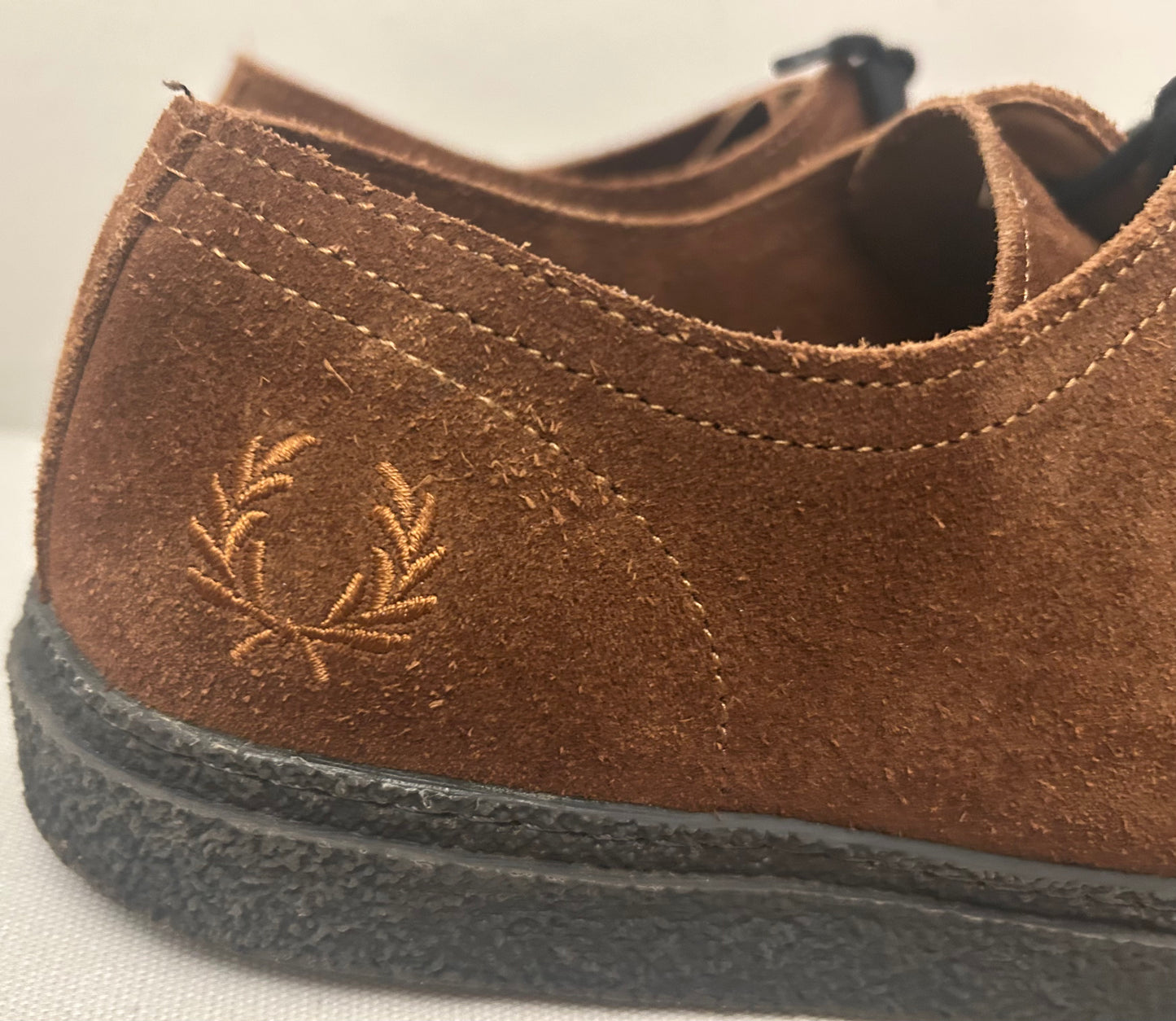 Tan Fred Perry Derby Shoes