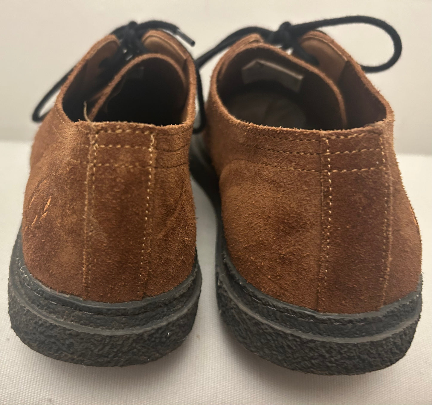Tan Fred Perry Derby Shoes