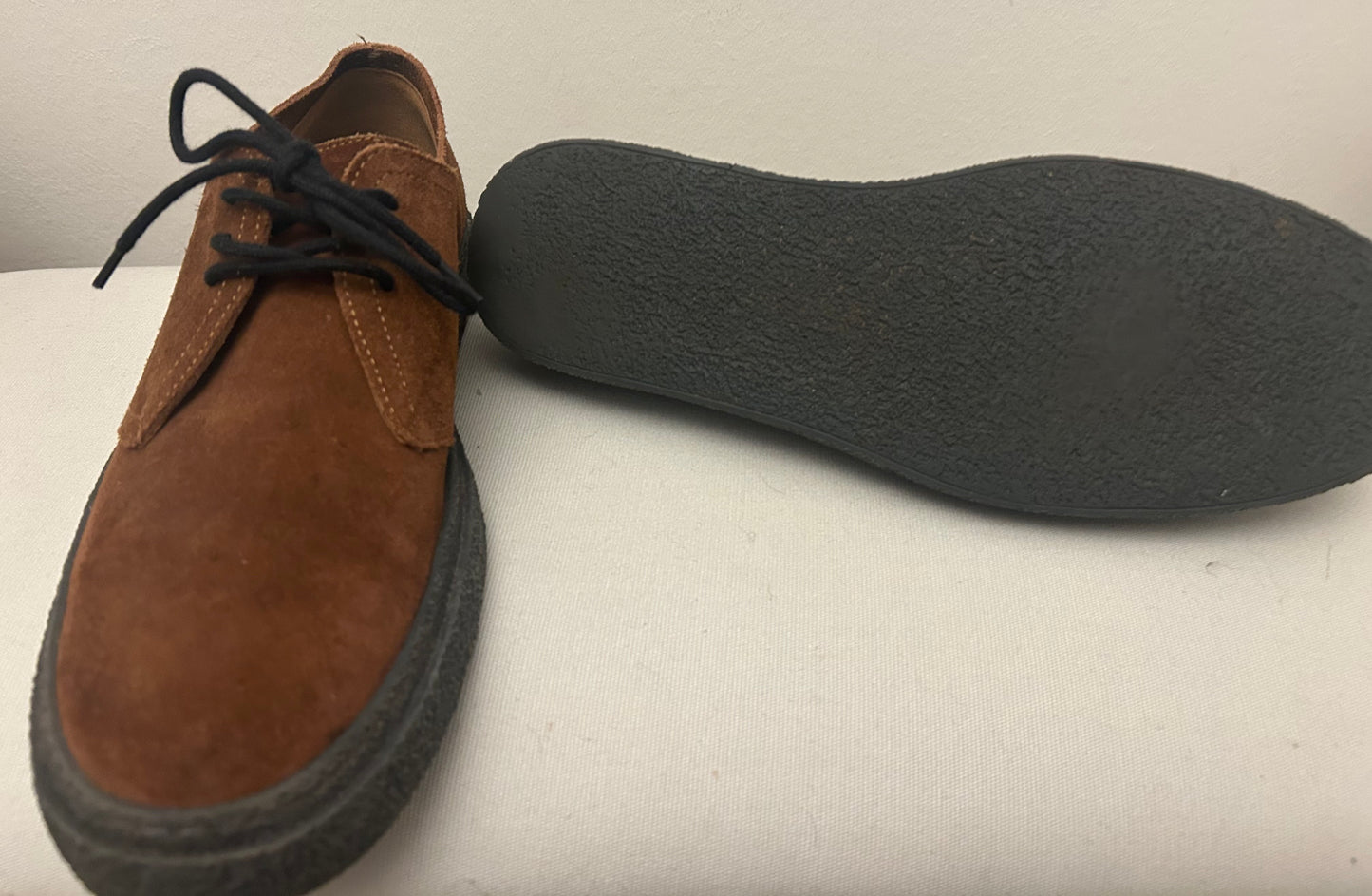 Tan Fred Perry Derby Shoes