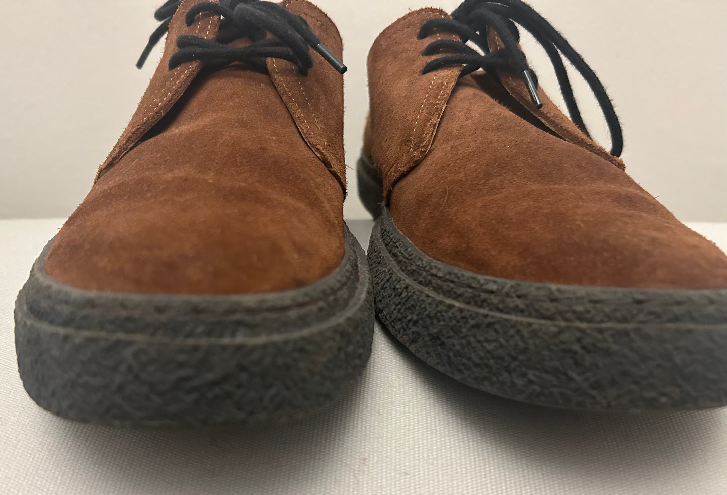 Tan Fred Perry Derby Shoes