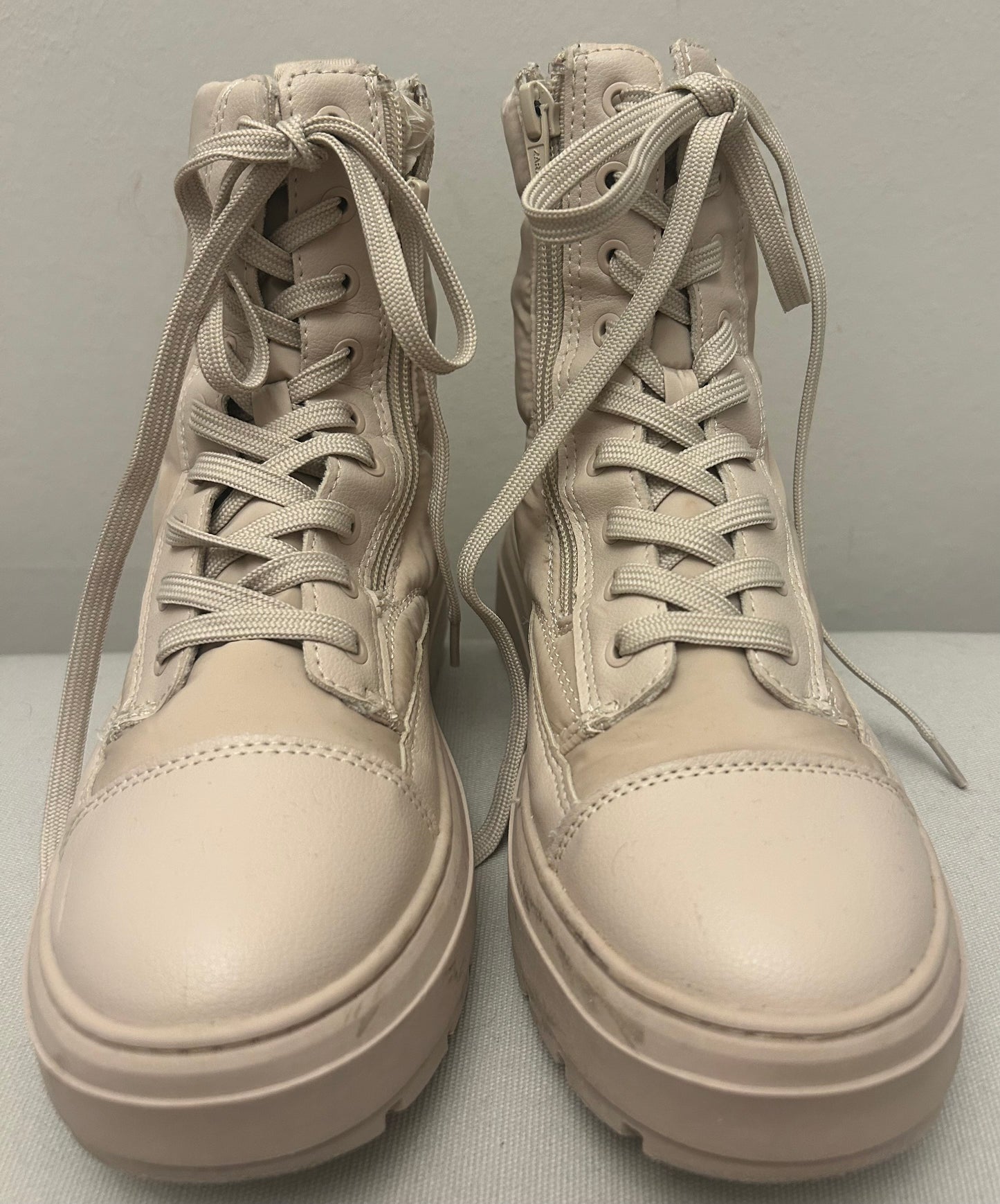 Beige ZARA Short Boots