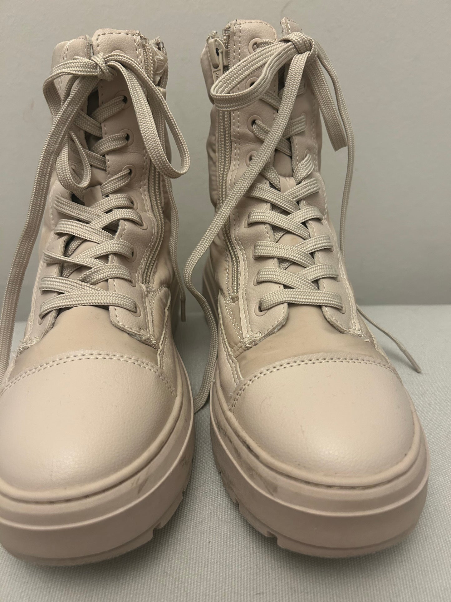 Beige ZARA Short Boots