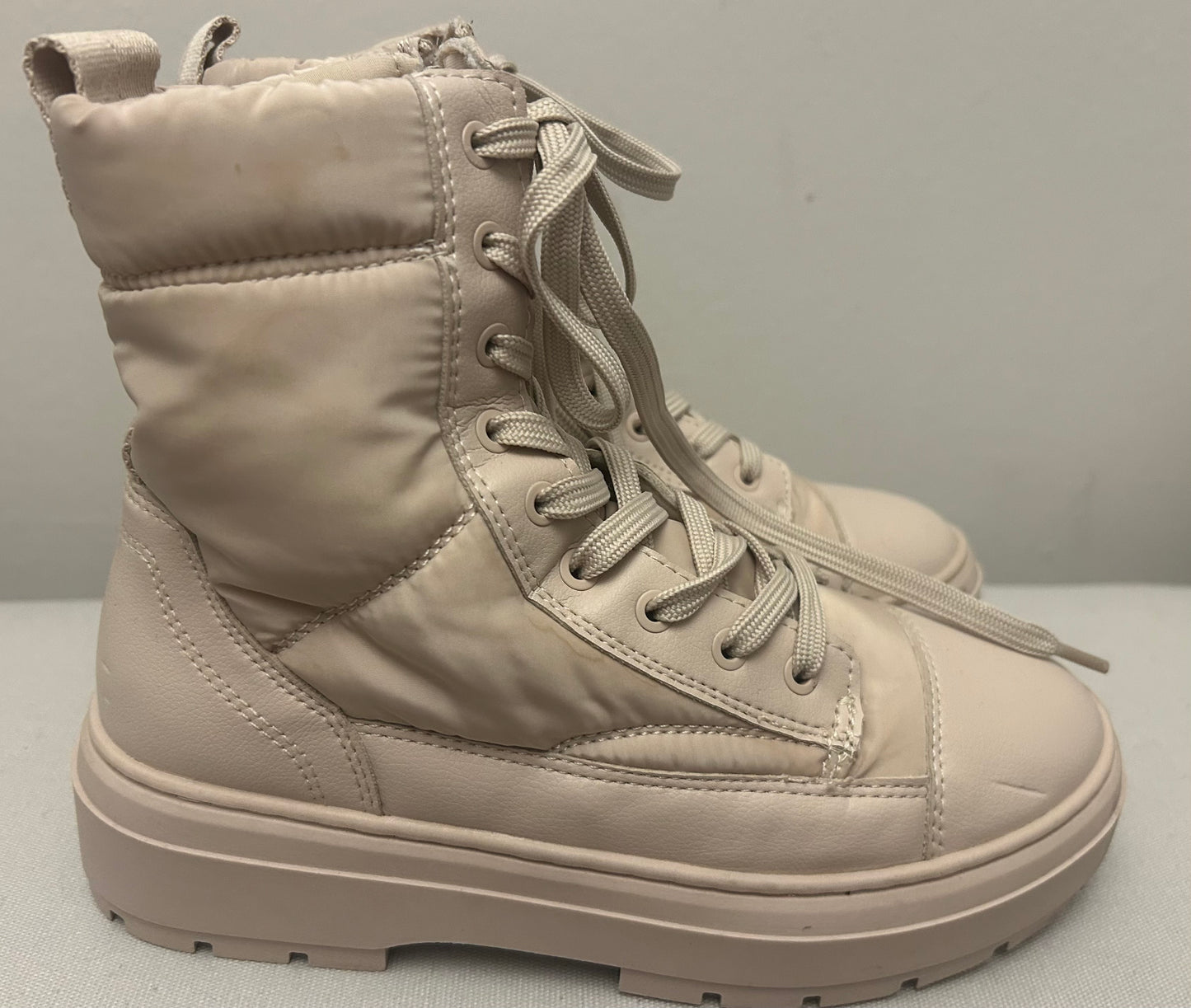 Beige ZARA Short Boots