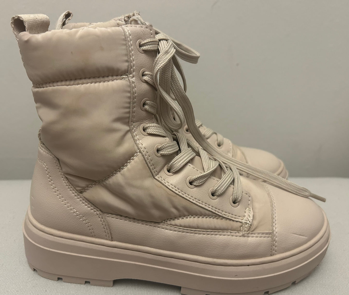 Beige ZARA Short Boots
