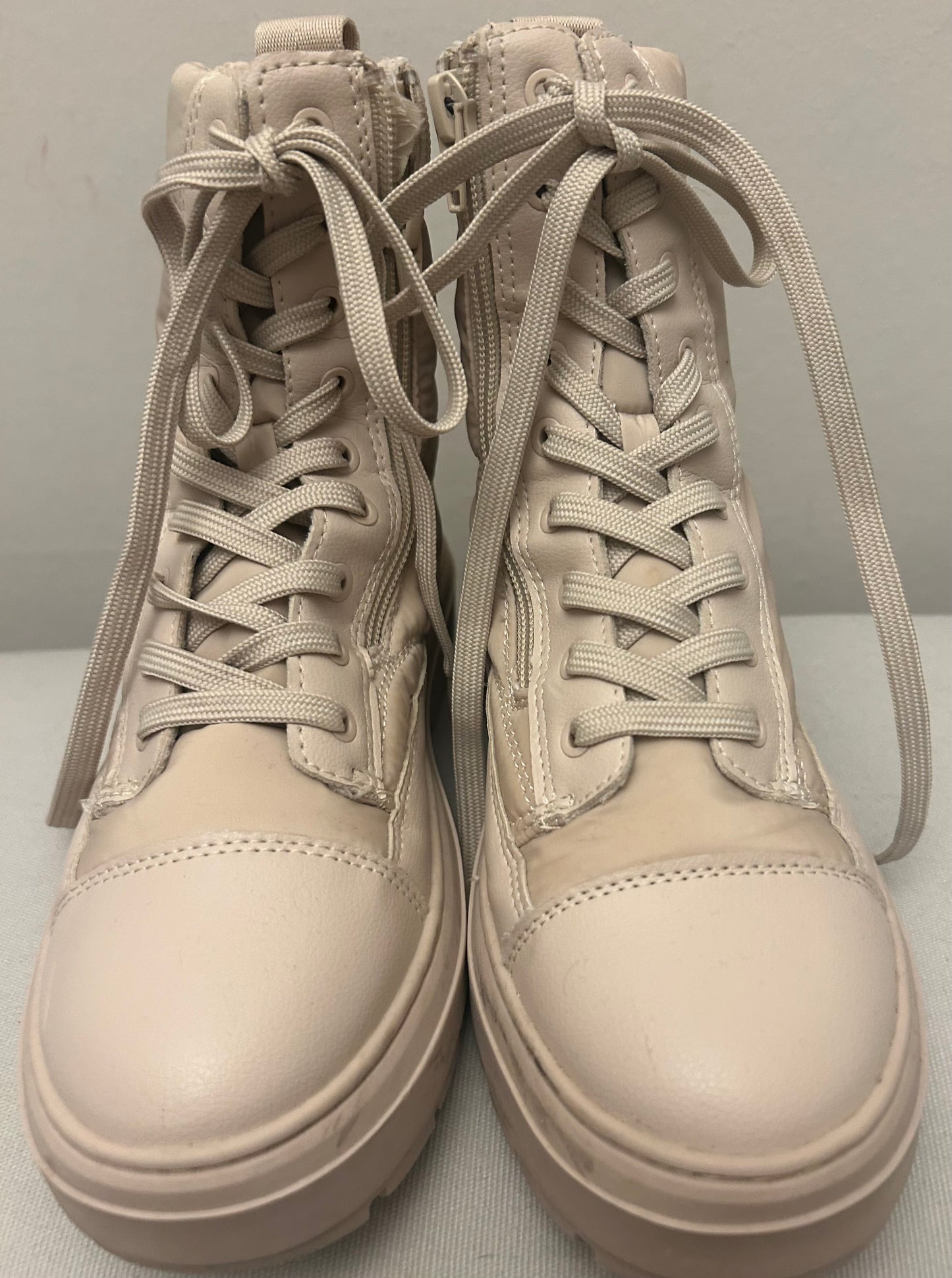 Beige ZARA Short Boots