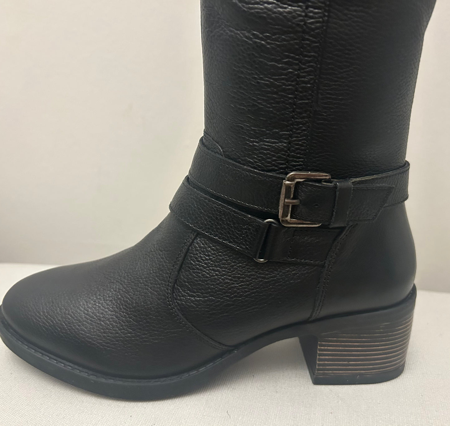 BLACK  Lotus Boots