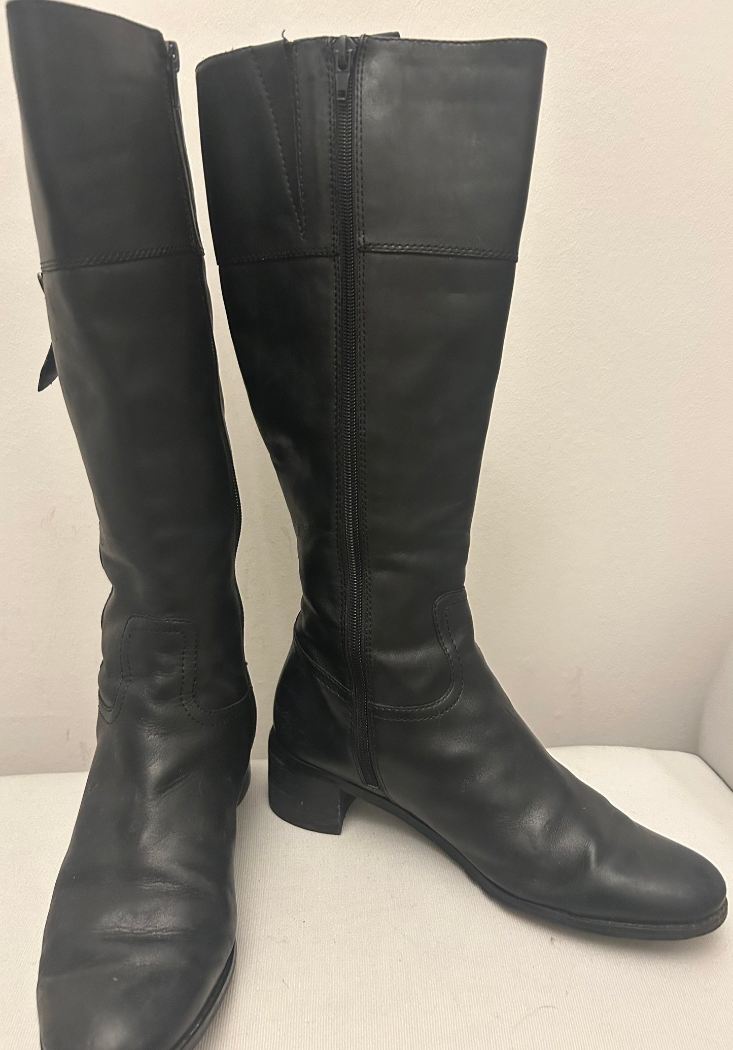Black Easy Spirite Long Boots