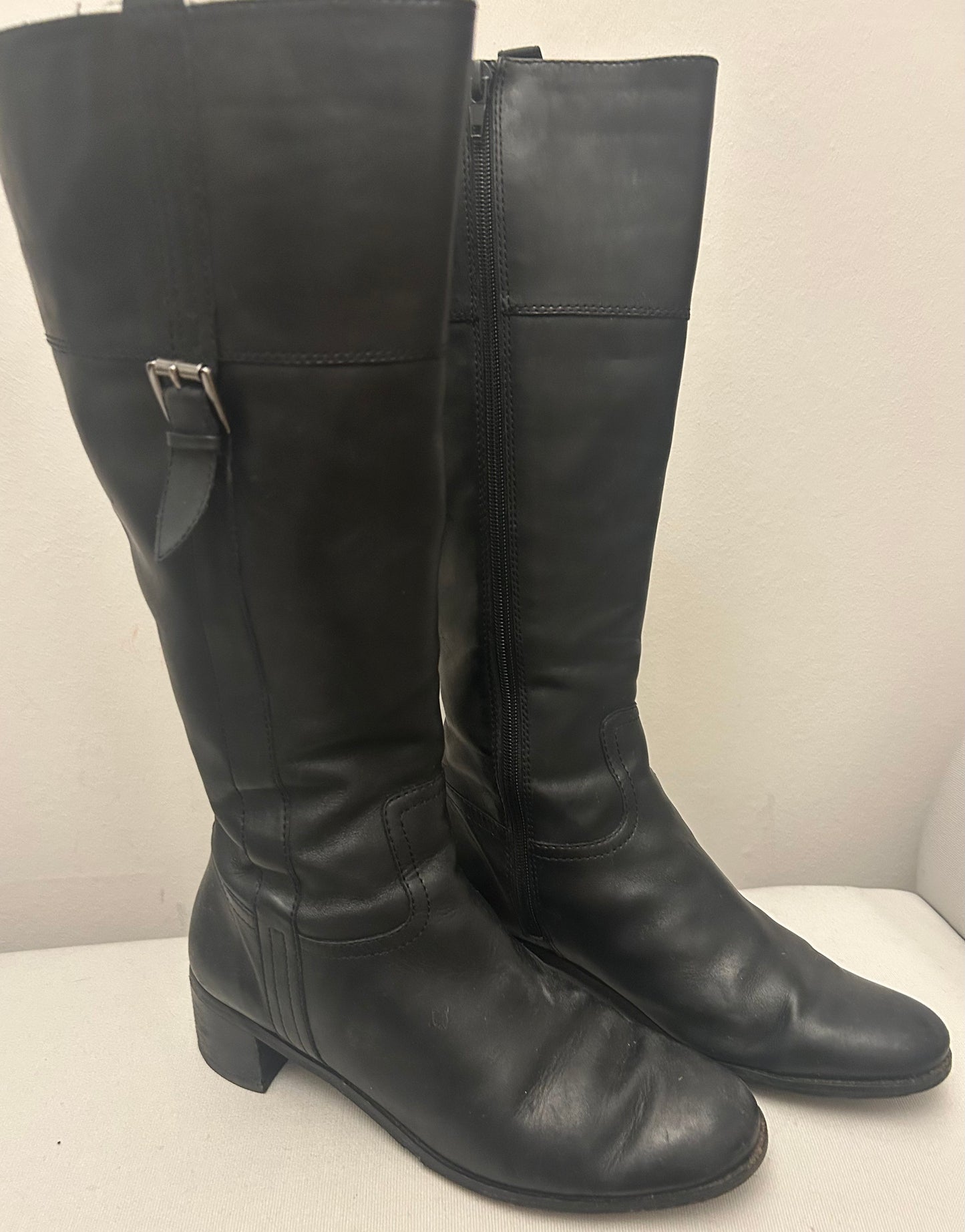 Black Easy Spirite Long Boots