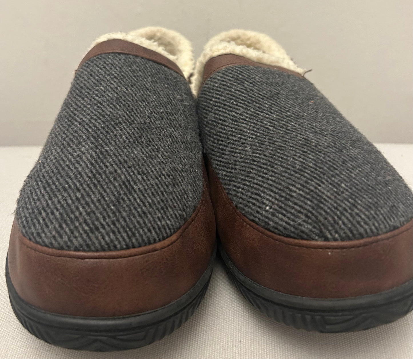 Grey Gents Slippers