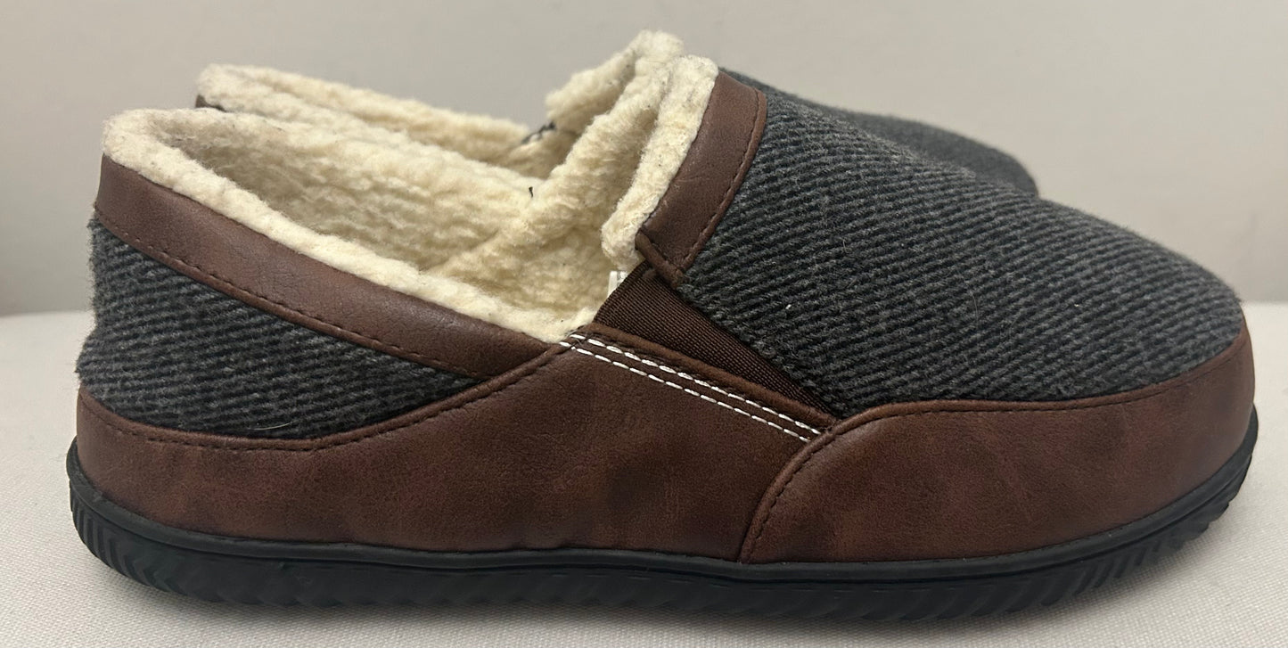 Grey Gents Slippers