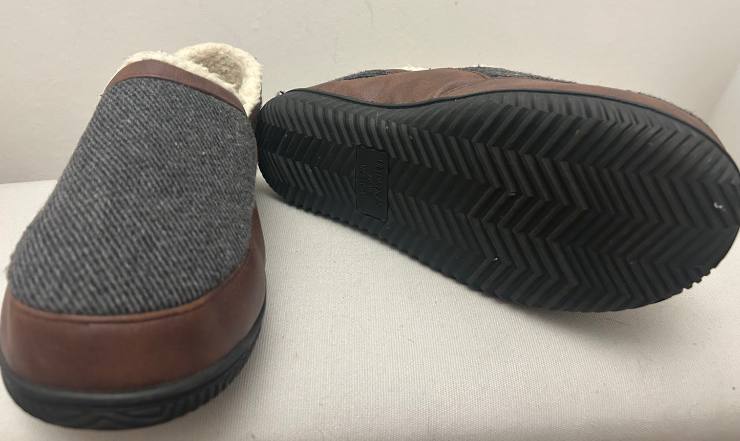 Grey Gents Slippers