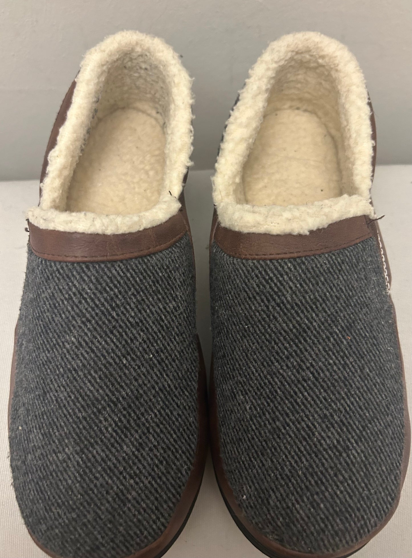 Grey Gents Slippers