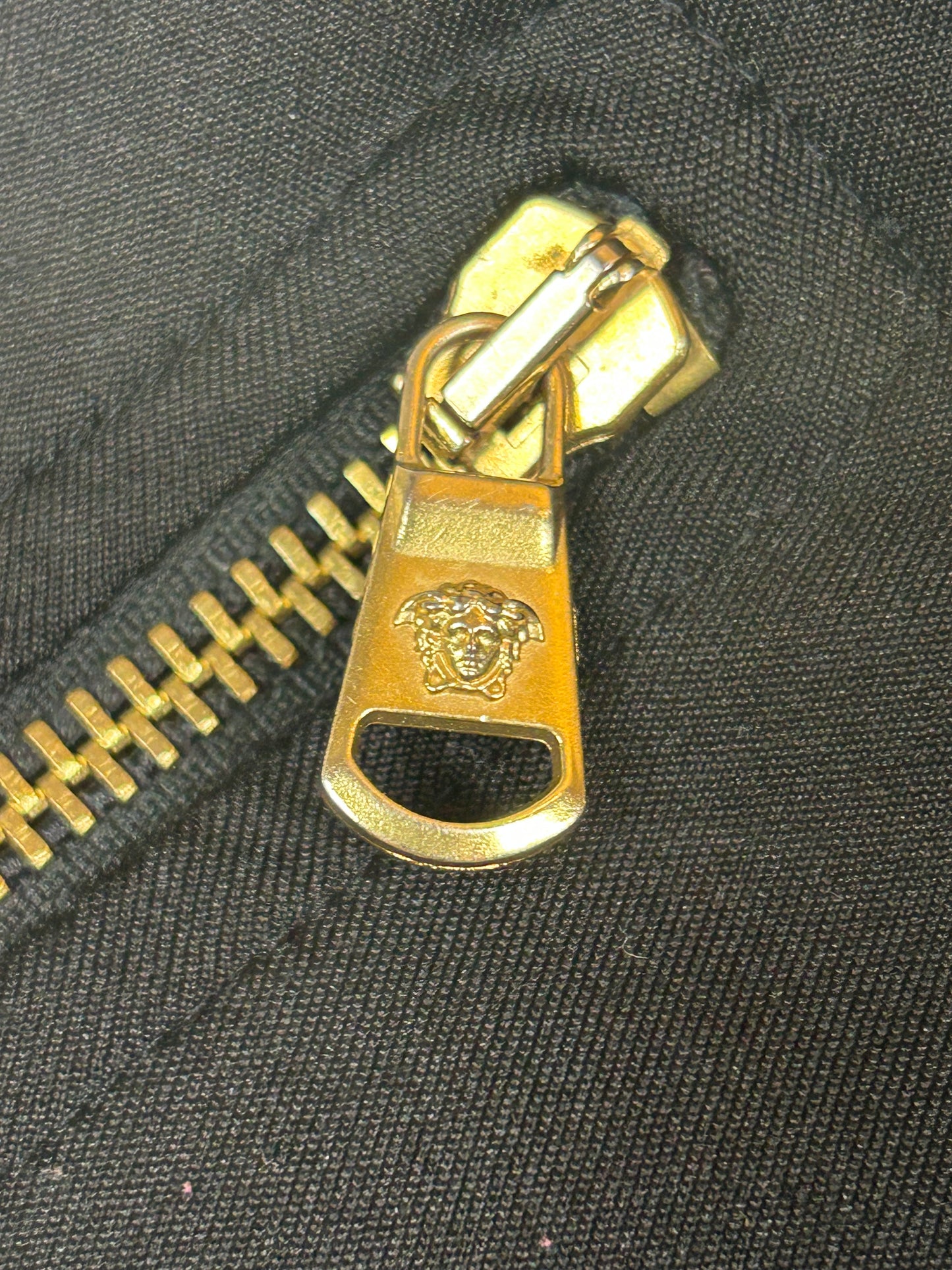 Black VERSACE Jogger Style Trousers