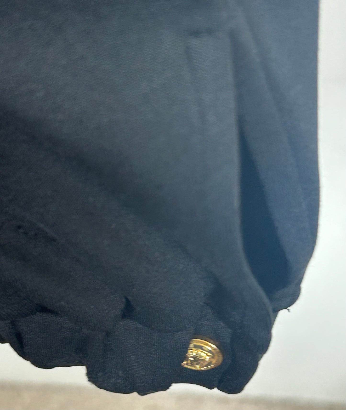 Black VERSACE Jogger Style Trousers