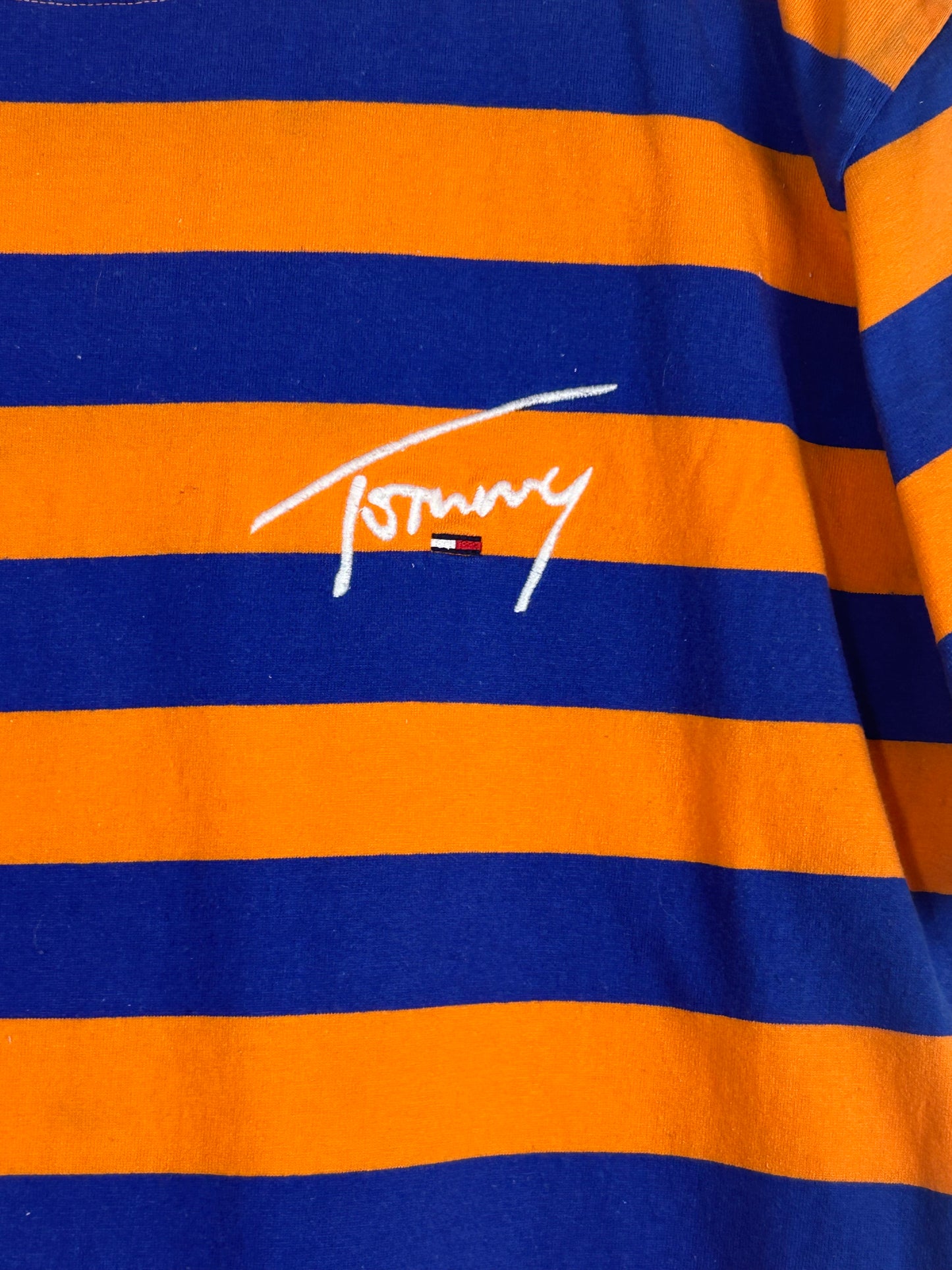 Orange & Blue Tommy Hilfiger Top