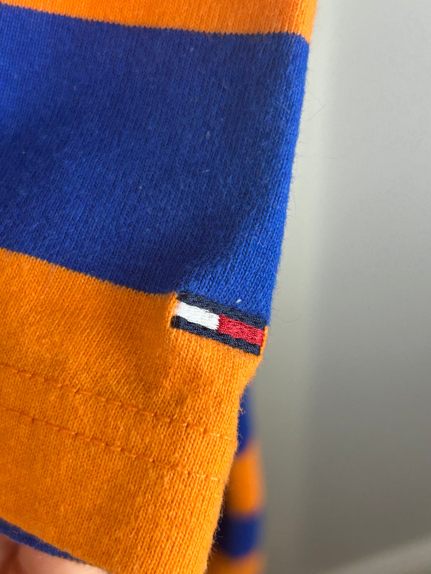 Orange & Blue Tommy Hilfiger Top