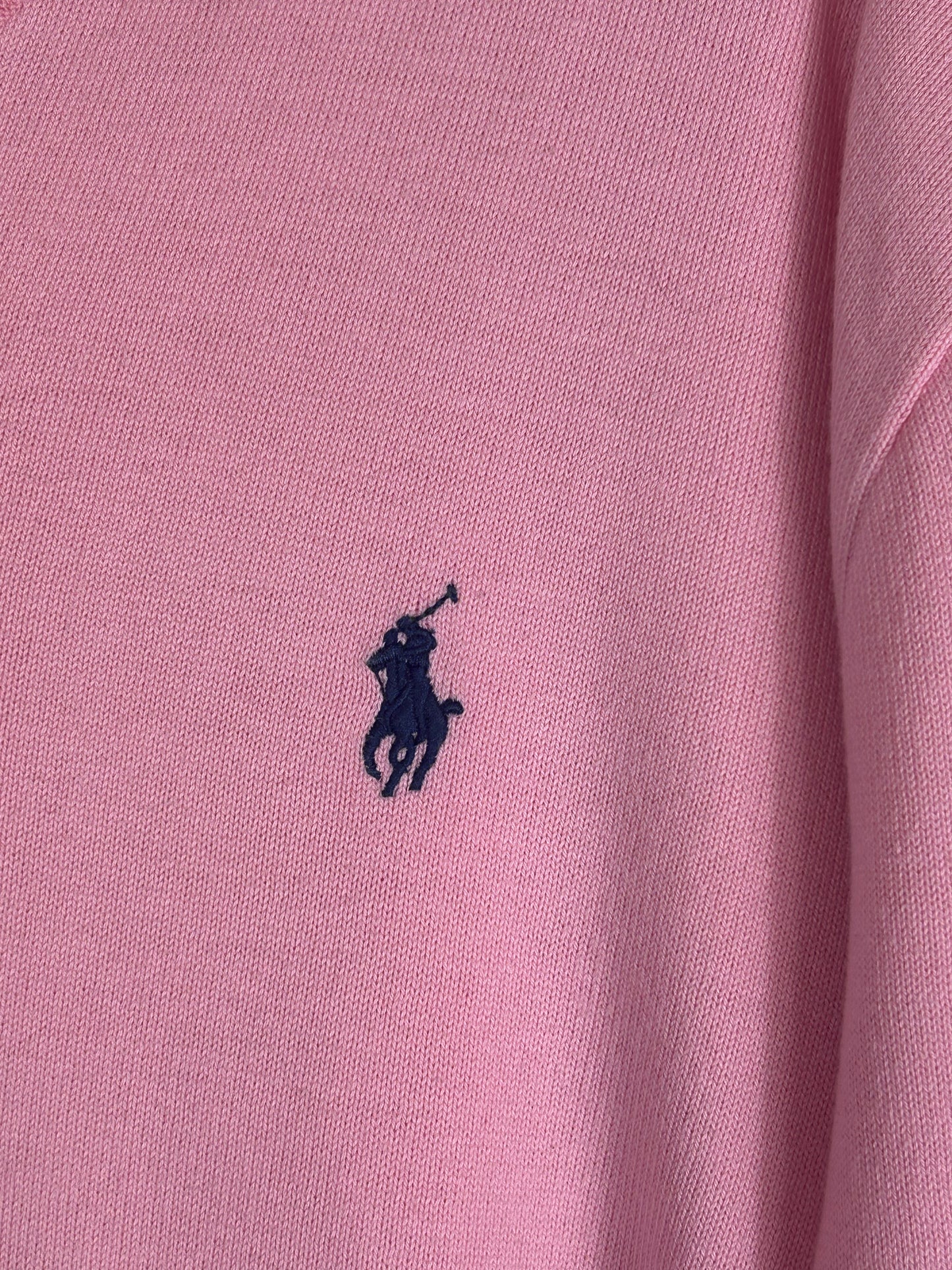 Pink V Neck Polo Ralph Lauren Men’s Sweater