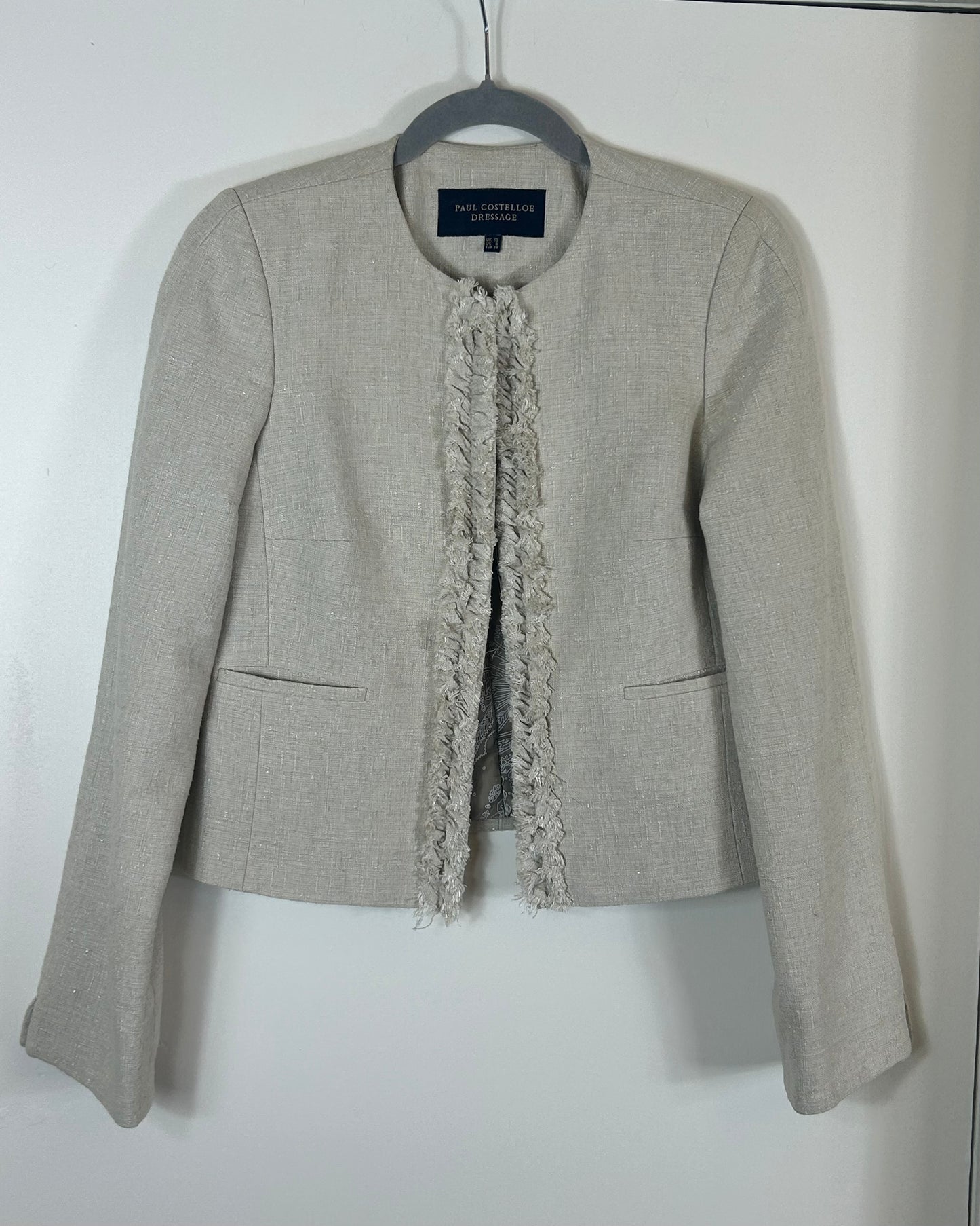 Beige Paul Costello Dressage Jacket