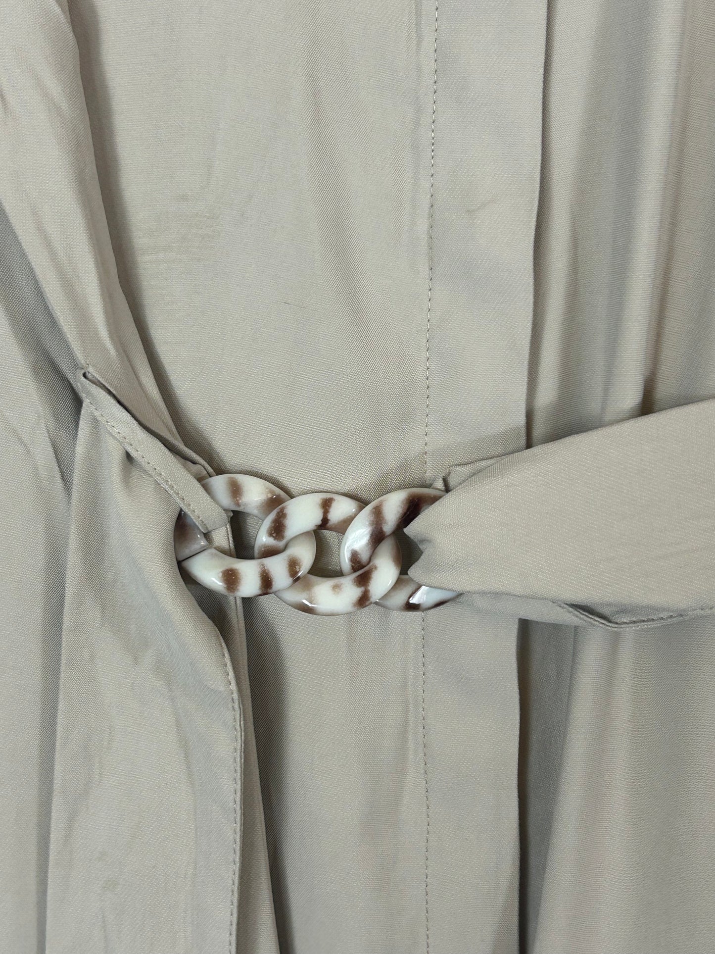 Beige ZARA Shirt Dress