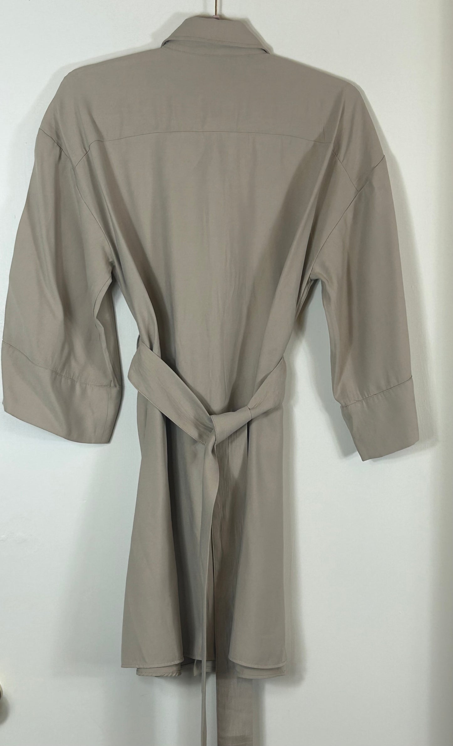 Beige ZARA Shirt Dress