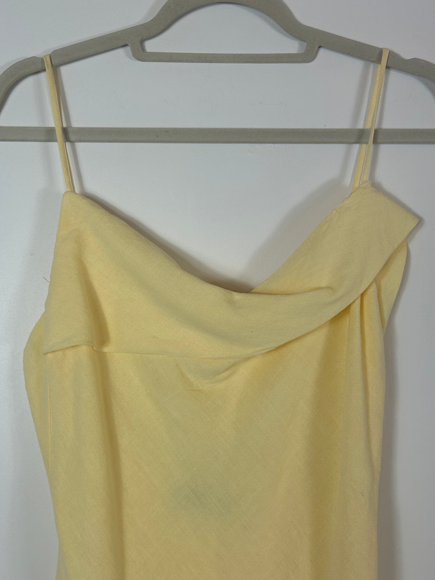 Lemon ZARA Long Summer Dress
