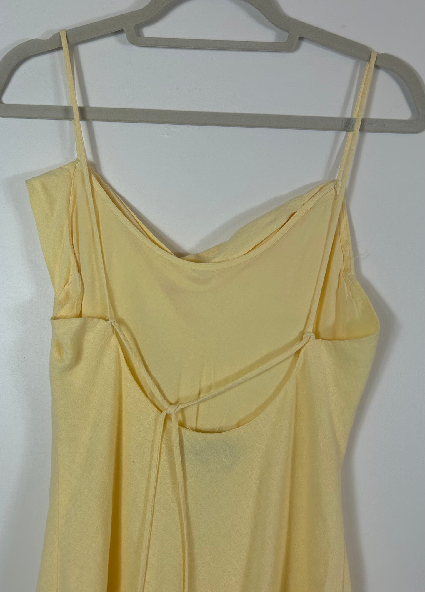Lemon ZARA Long Summer Dress