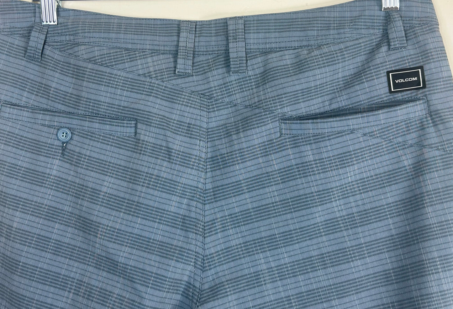 Grey check Volcom Board SHORTS