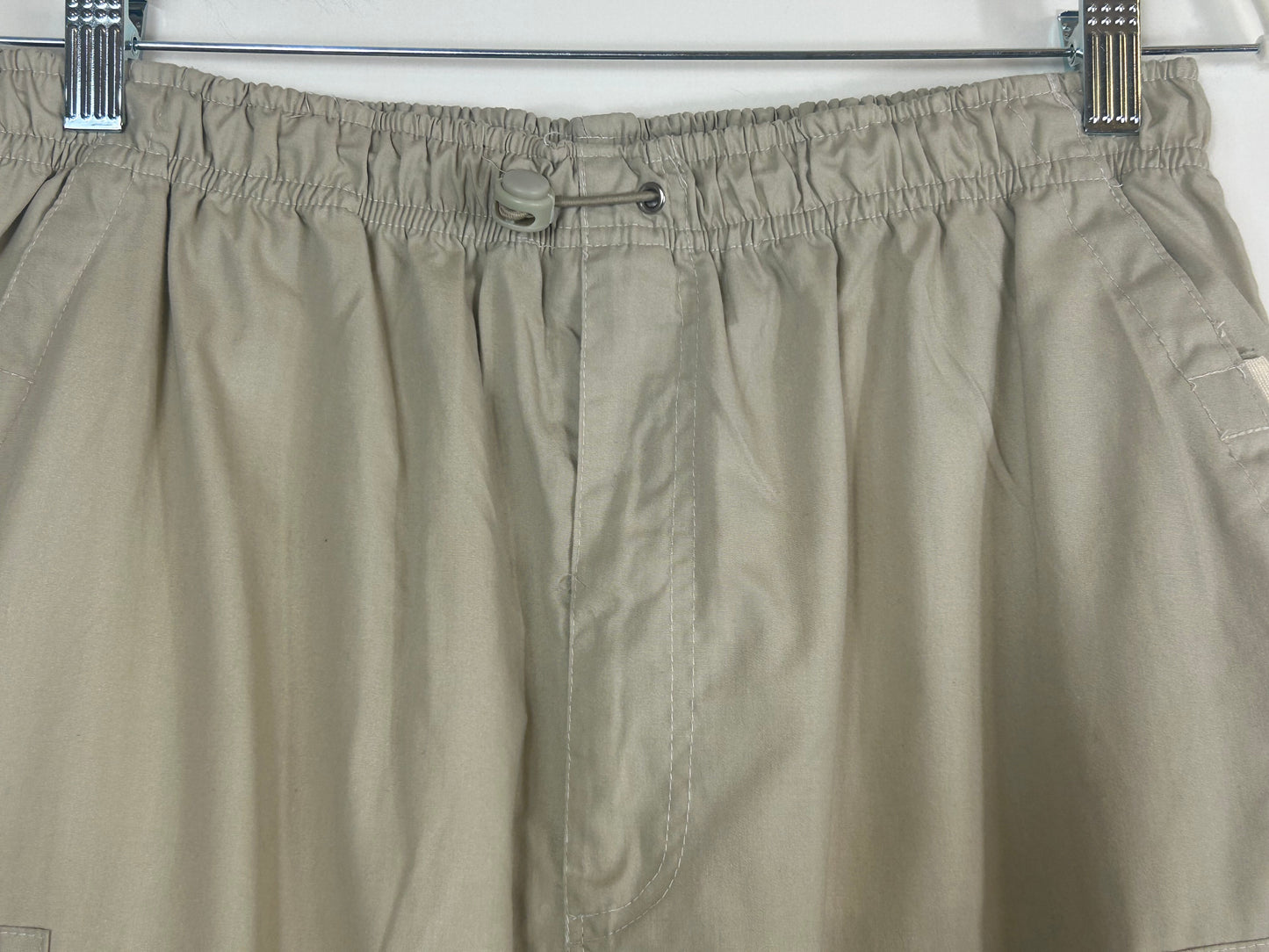 Beige 3/4 Length Cargo Pants