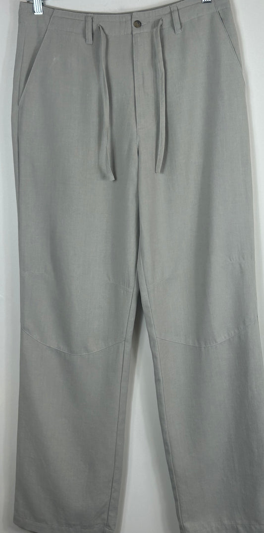 Beige Gents Rohan Linen Blend Trousers