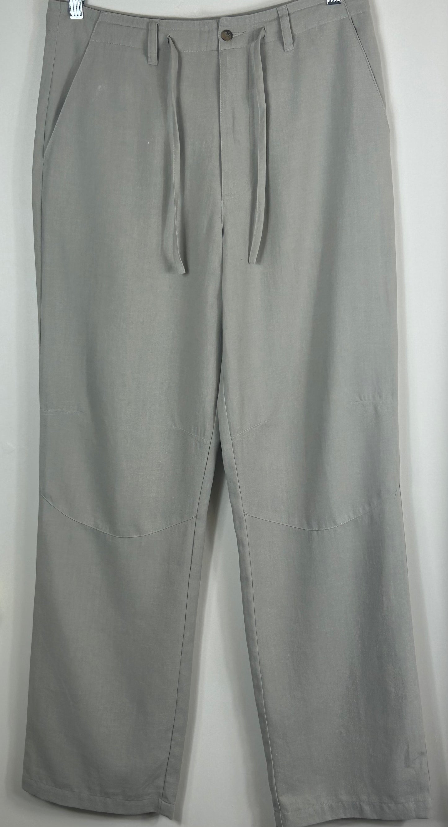 Beige Gents Rohan Linen Blend Trousers