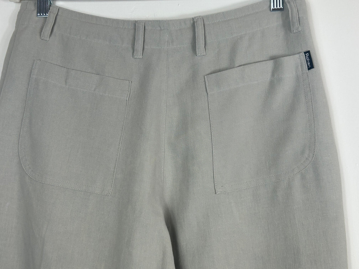 Beige Gents Rohan Linen Blend Trousers