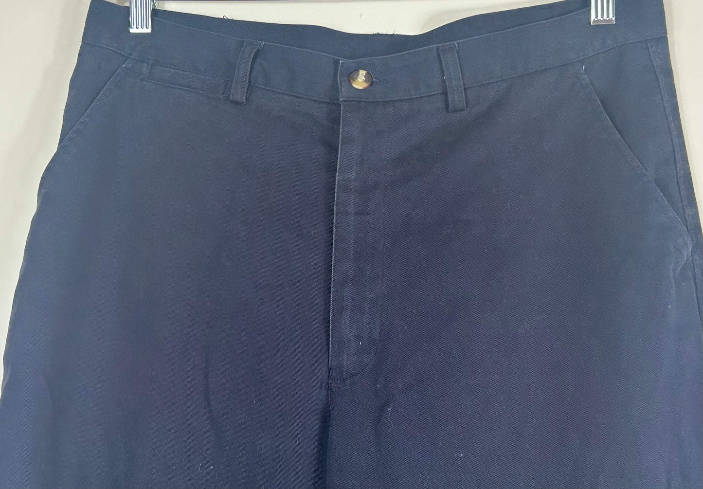 Navy  Gents Chino Style Cotton Traders Trousers