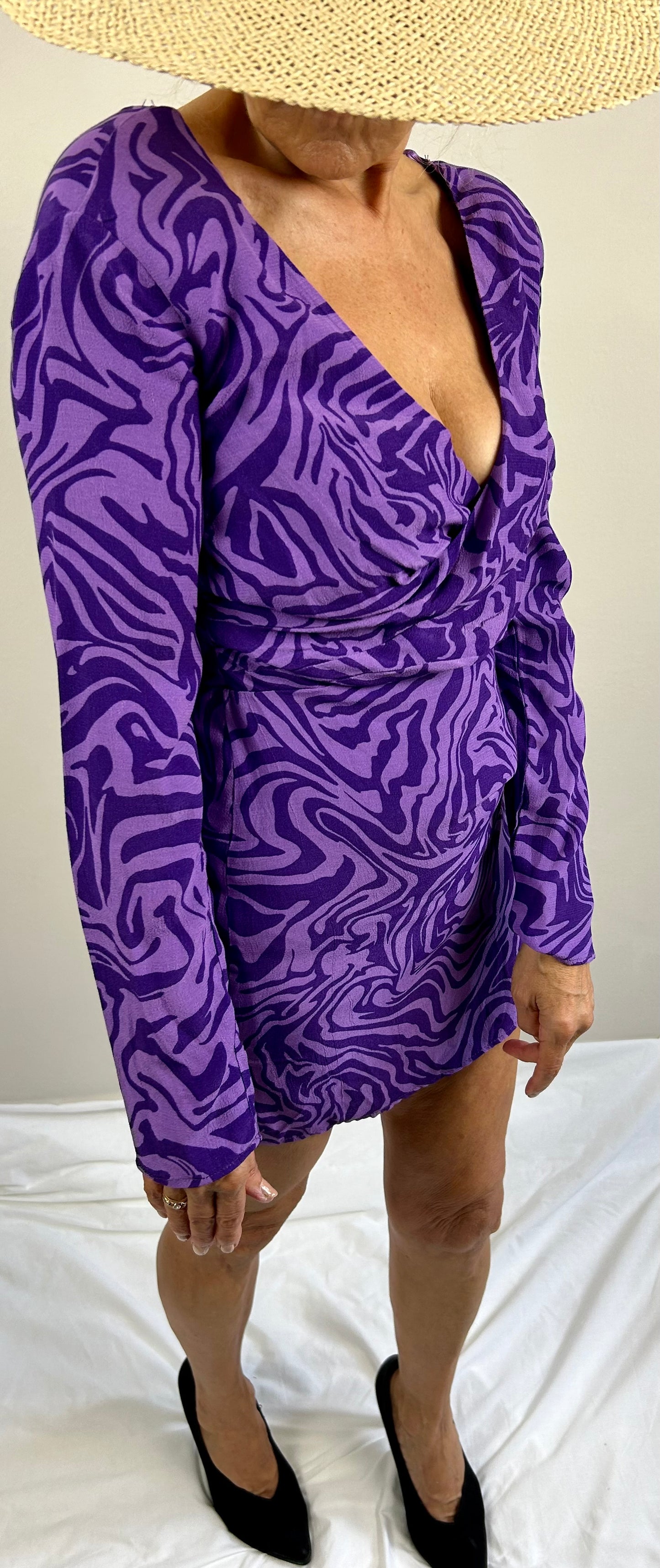 Purple & Lilac Bershka Dress