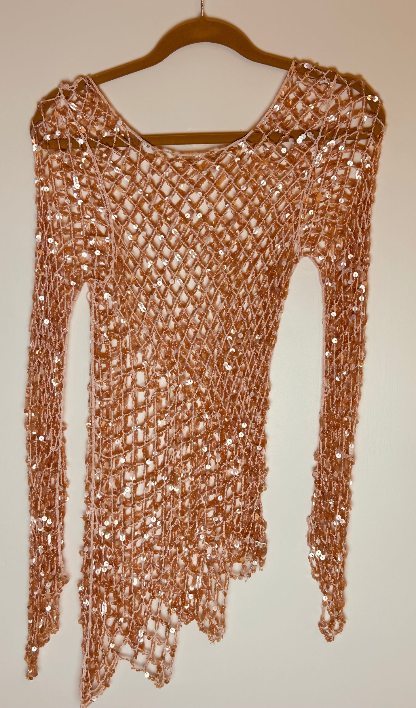 Dusty Pink String Style Top
