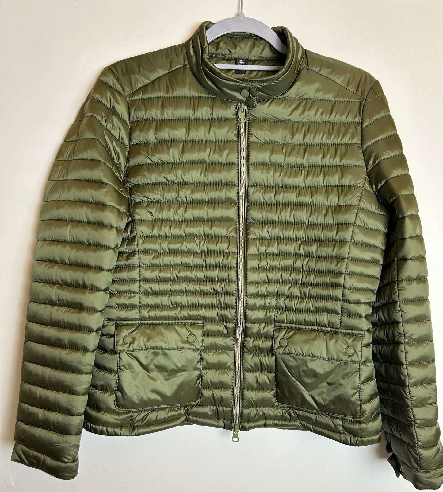 Green Ganesh Lightly Padded Jacket