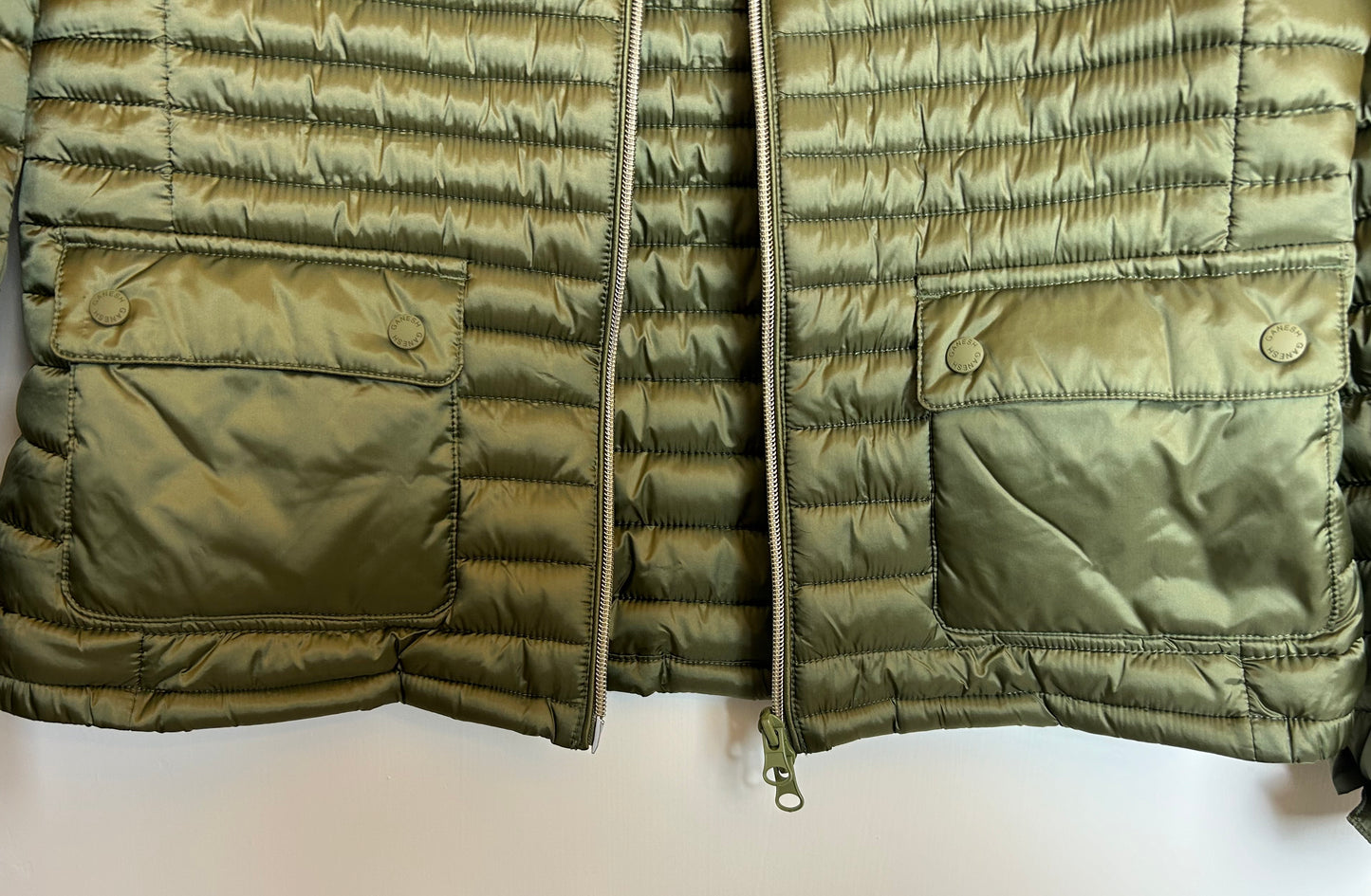 Green Ganesh Lightly Padded Jacket