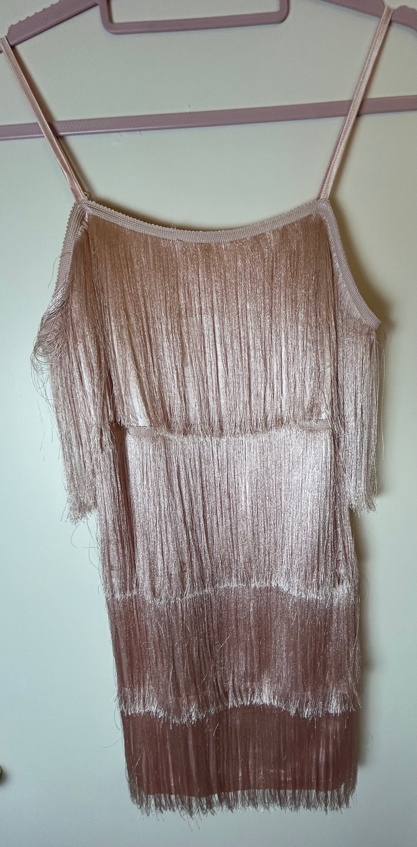 Pink SHEIN Flapper Style  Dress
