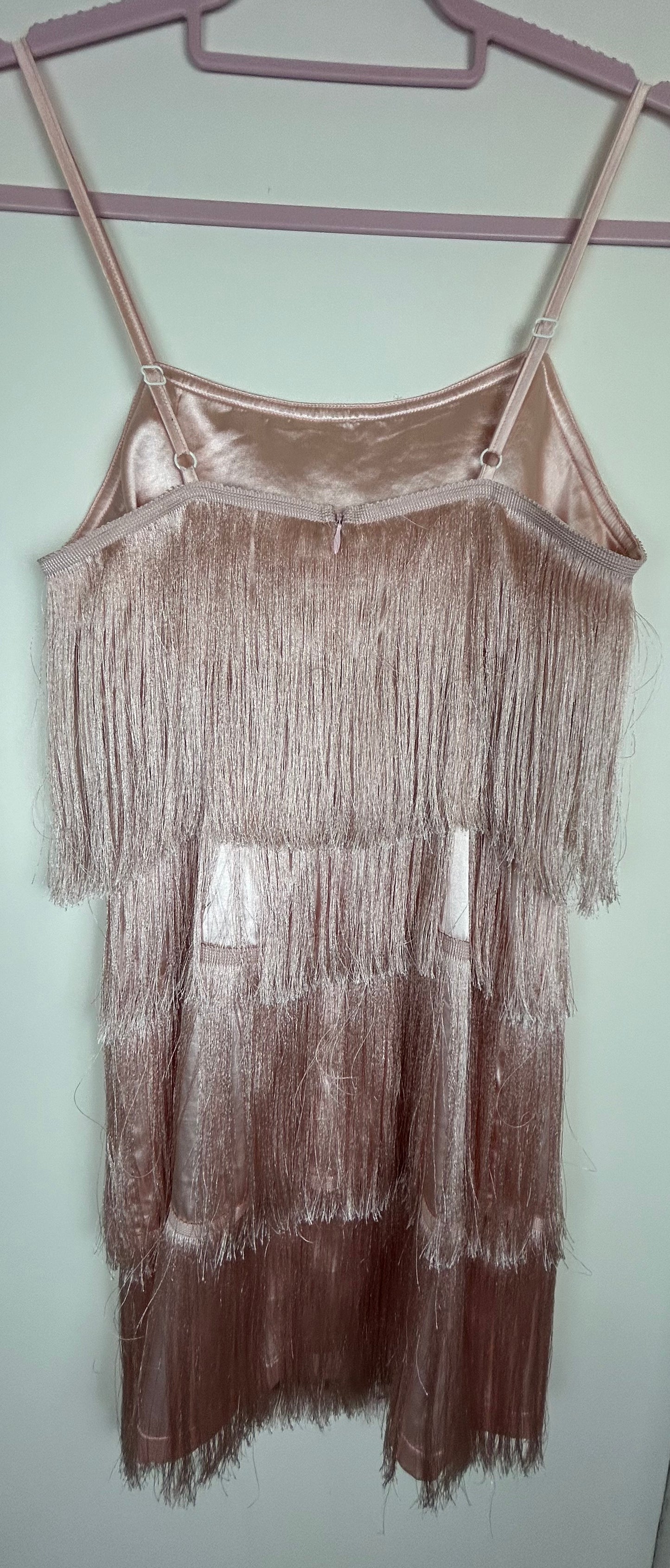 Pink SHEIN Flapper Style  Dress