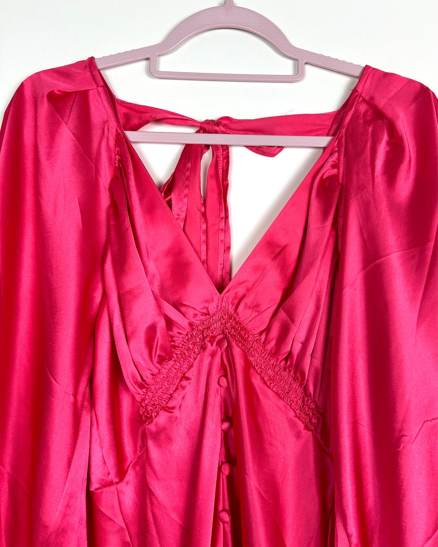 Pink Long ASOS Dress