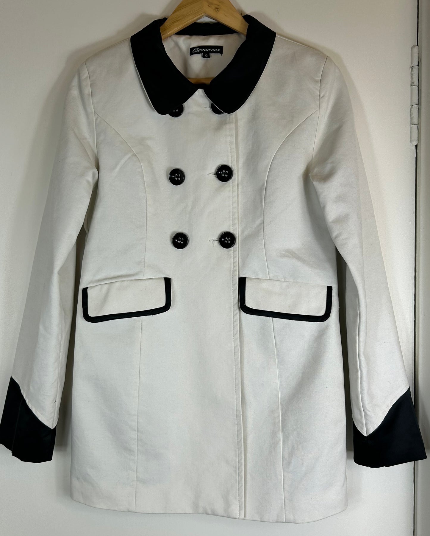 White GLAMOROUS Coat