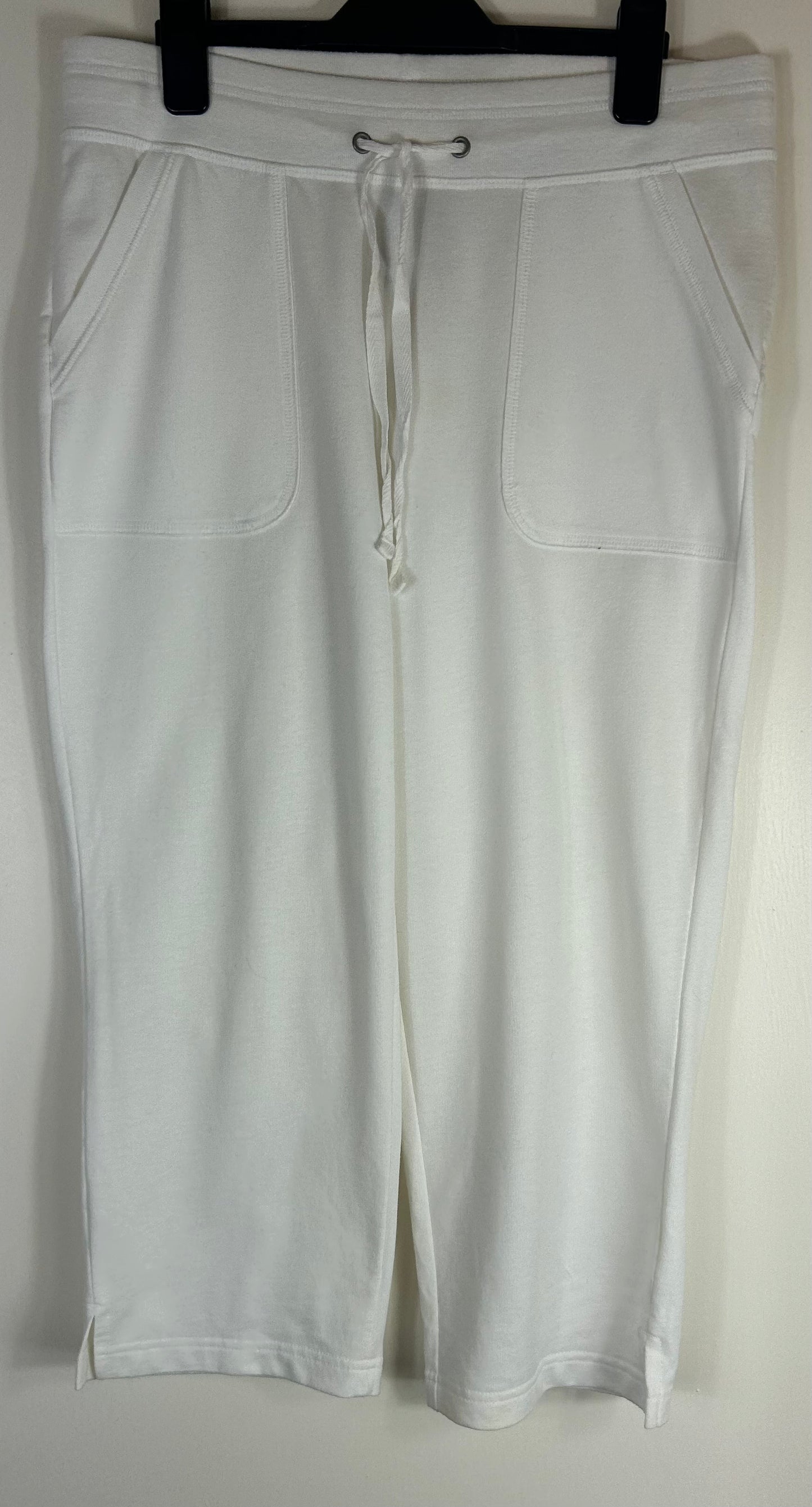 White STAG 3/4 Length Trousers
