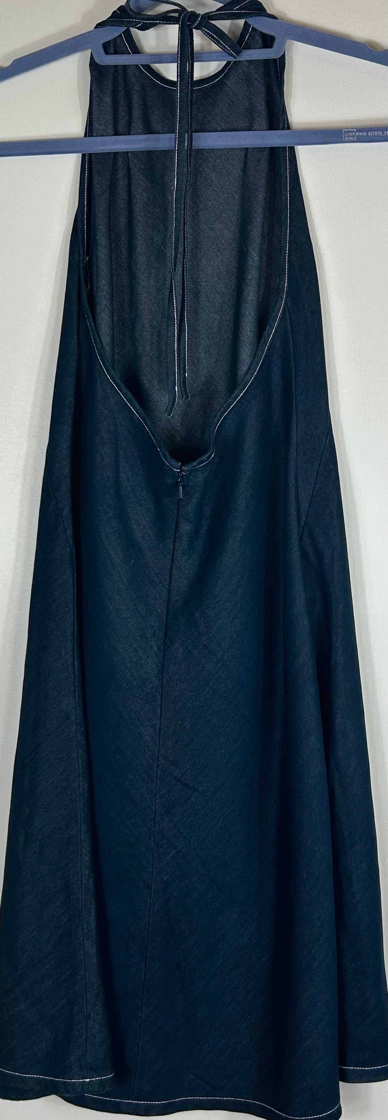 Denim(Light Weight) Betty Jackson Halter Dress