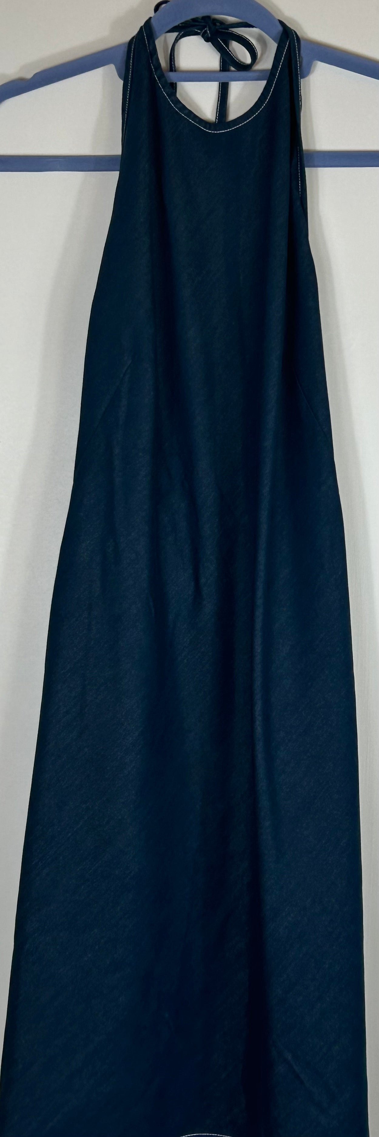 Denim(Light Weight) Betty Jackson Halter Dress